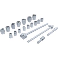 BGS DIY Steckschlüsselsatz 20mm 3/4", 20-tlg.