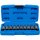 BGS Kraft-Bit-Einsatz-Satz | Antrieb Innenvierkant 12,5 mm (1/2") | T-Profil (für Torx) T20 - T70 | 10-tlg.