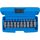 BGS Kraft-Bit-Einsatz-Satz | Antrieb Innenvierkant 12,5 mm (1/2") | T-Profil (für Torx) T20 - T70 | 10-tlg.