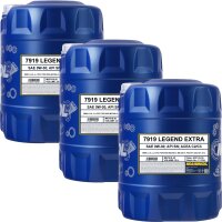 3x MANNOL Legend Extra 0W-30, 20L