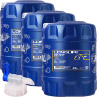 3x MANNOL 7715 LONGLIFE 504/507, 20L + HAHN