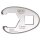BGS 21 mm Hahnenfuss-Schlüssel, 12,5 (1/2)