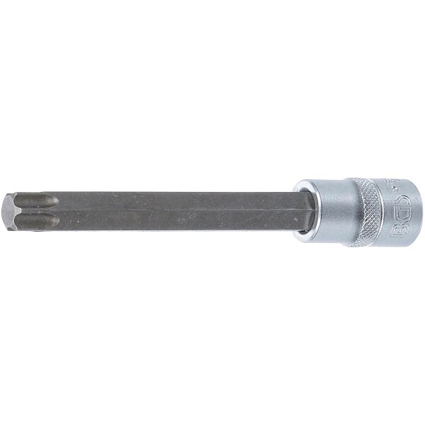 BGS Bit-Einsatz | Länge 140mm | Antrieb Innenvierkant 12,5mm (1/2") | T-Profil (für Torx) T60