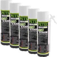 5x PETEC 2K-Karosserieschaum, 400 ml