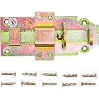 BGS DIY Schlossriegel mit Schlaufe, 125 x 50 mm