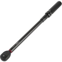TECPO Drehmomentschlüssel 1/2", 20-200 Nm + Kraft-Schoneinsatz-Satz SW 17mm 19mm 21mm