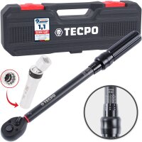 TECPO Drehmomentschlüssel 3/8" 10 - 60 Nm + BGS...