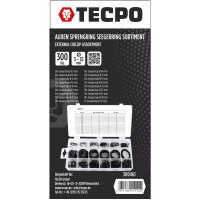 2x TECPO Außen Sprengring Seegerring 3-32 mm 300-tlg.