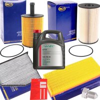 Inspektionspaket für VAG + 5 Liter Motoröl 5W-30