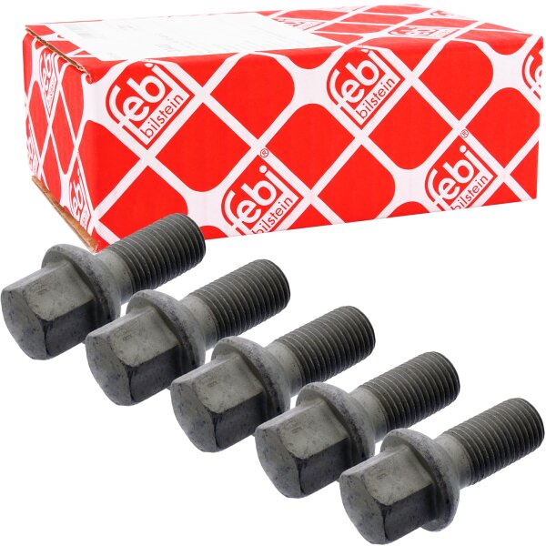 5x FEBI BILSTEIN 18913 Radschraube