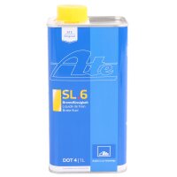 TECPO Druckluft Bremsenentlüftungsgerät, 5 Liter + 1L ATE Bremsflüssigkeit SL6