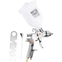 BGS HVLP Lackier- Pistole, Druckluft-Farbsprühpistole