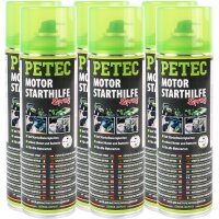 6x PETEC Motorstarthilfe 500 ml