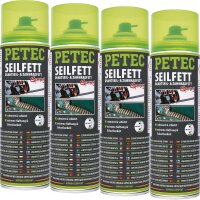 4x PETEC Seilfett, Drahtseil- & Zahnradfett Spray,...