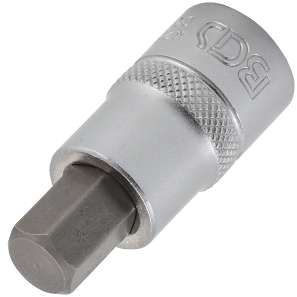 BGS Bit-Einsatz | Antrieb Innenvierkant 12,5 mm (1/2") | Innensechskant 12 mm