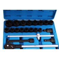 BGS Kraft-Steckschlüssel-Satz | 20mm (3/4") | 21-tlg.
