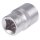 BGS Steckschlüssel-Einsatz Super Lock | Antrieb Innenvierkant 12,5 mm (1/2") | SW 19 mm