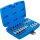 BGS Bit-Einsatz-Satz | Antrieb Innenvierkant 6,3 mm (1/4") / 12,5 mm (1/2") | T-Profil (für Torx) mit Bohrung | 18-tlg.