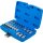 BGS Bit-Einsatz-Satz | Antrieb Innenvierkant 6,3 mm (1/4") / 12,5 mm (1/2") | T-Profil (für Torx) mit Bohrung | 18-tlg.