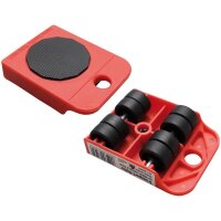 BGS DIY Transport-Roller, 80 x 105 x 30 mm