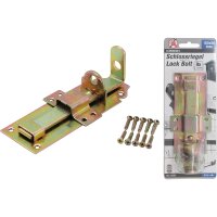 BGS DIY Schlossriegel mit Schlaufe, 150 x 50 mm