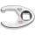 BGS Hahnenfußschlüssel | Antrieb Innenvierkant 20 mm (3/4") | SW 41 mm