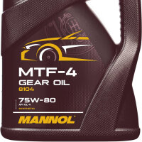 MANNOL MTF-4 Getriebeoel 75W-80 API GL-4, 4L