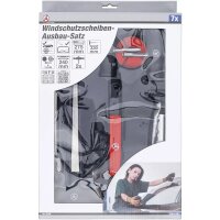 KFZ Front und Winschutzscheibe Ausbau Werkzeug-Satz + MANNOL Scheibenreiniger 250 ml