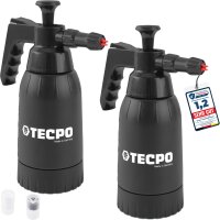 2x TECPO Druckpumpzerstäuber Schaumsprüher...
