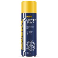 3x MANNOL Kupferpaste Spray, 500 ml