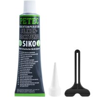 5x PETEC Hochtemperatur-Silikondichtung, dauerelastisch...