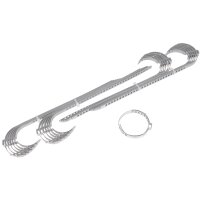 TECPO Schlauchkschelle 9 mm (lang) 24-Stk. + Zange