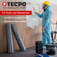 4x TECPO Malervlies | 50m Lang | 1m Breit | 200g/m²