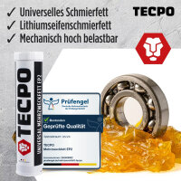 3x TECPO Universal Mehrzweckfett EP2, 400g