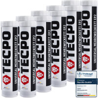 10x TECPO Universal Mehrzweckfett EP2, 400g