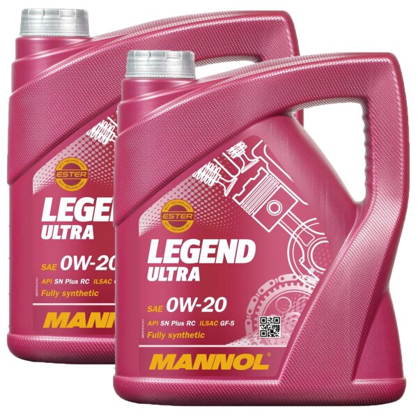 MANNOL LEGEND ULTRA 0W-20, 2x5 Liter