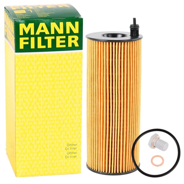 MANN-FILTER Ölfilter + Ölablassschraube