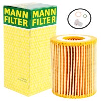 MANN Ölfilter + Schraube + MANNOL Combi LL 5W-30, 8L