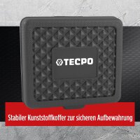 TECPO Außen Torx Steckschlüssel Satz 1/2 Zoll, E10 bis E24, 9-teilig + TECPO Umschaltknarre 1/2 Zoll