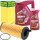 MANN-FILTER Ölfilter + MANNOL Energy Combi LL 5W-30, 6L