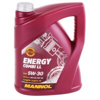FEBI BILSTEIN Ölfilter + MANNOL Energy Combi LL 5W-30, 6 Liter