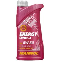 FEBI BILSTEIN Ölfilter + MANNOL Energy Combi LL 5W-30, 6 Liter
