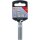 BGS Steckschlüssel-Einsatz "Gear Lock",6,3 (1/4), tief, 9 mm