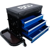 BGS Werkstatt-Rollsitz | mit 3 Schublade