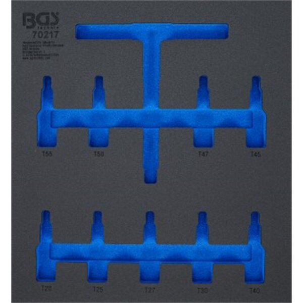 BGS Werkstattwageneinlage 2/3 | leer | für Art. 70217