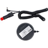 BGS Akku-Rundumkennleuchte | gelb | mit Magnet | 12 V / 24 V | Ø 130 mm