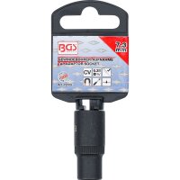 BGS Gewindebohrer-Aufnahme-Steckschlüssel-Einsatz | 10 mm (3/8") | 7,3 mm