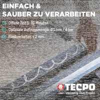 TECPO Universal Montagekleber Ultra FIX Power Baukleber 480g Weiß