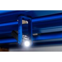 BGS COB-LED-Werkstattleuchte mit Magnet und Haken | klappbar | mit induktiver Ladefunktion