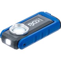 BGS COB-LED-Werkstattleuchte mit Magnet und Haken | klappbar | mit induktiver Ladefunktion